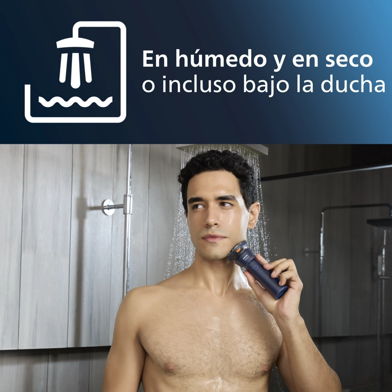 AFEITADORA PHILIPS SERIE 1000 EN HUMEDO Y SECO S1881/00 - 5