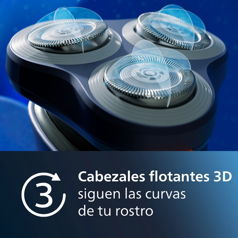 AFEITADORA PHILIPS SERIE 1000 EN HUMEDO Y SECO S1881/00 - 6