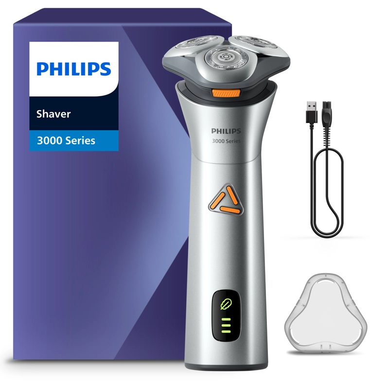 AFEITADORA PHILIPS SERIE 3000 EN HUMEDO Y SECO S3882/00 - 1