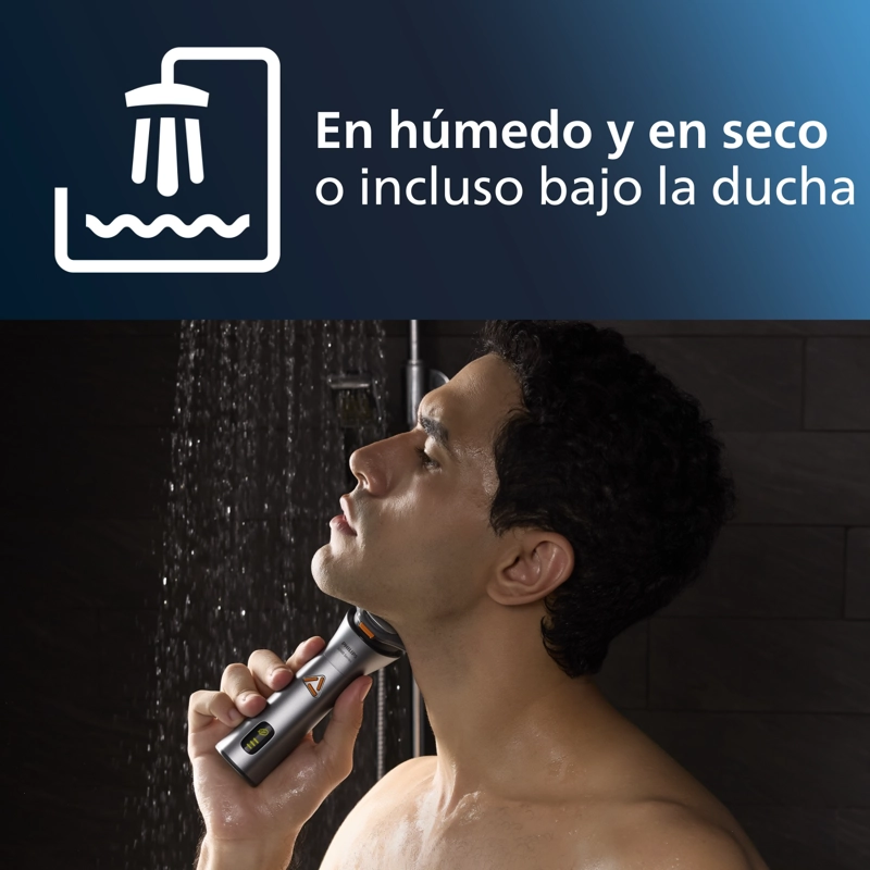 AFEITADORA PHILIPS SERIE 3000 EN HUMEDO Y SECO S3882/00 - 7