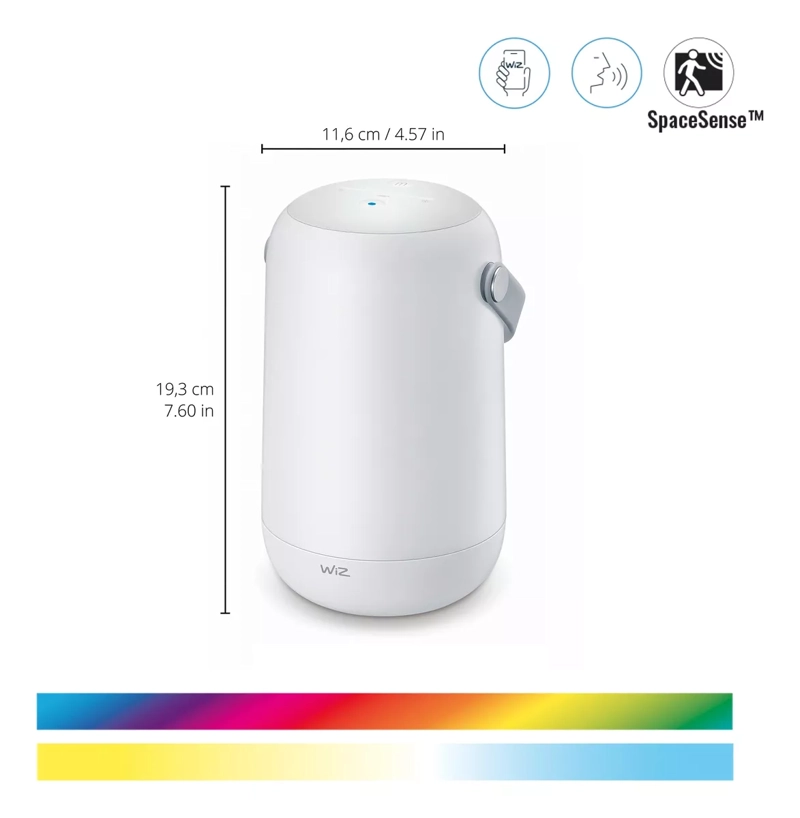 LAMPARA PORTATIL WIZ GRADIENT MULTICOLOR LED SMART WI-FI - 5