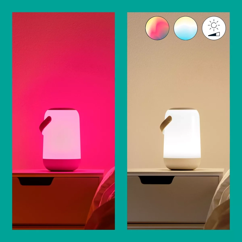 LAMPARA PORTATIL WIZ GRADIENT MULTICOLOR LED SMART WI-FI - 11