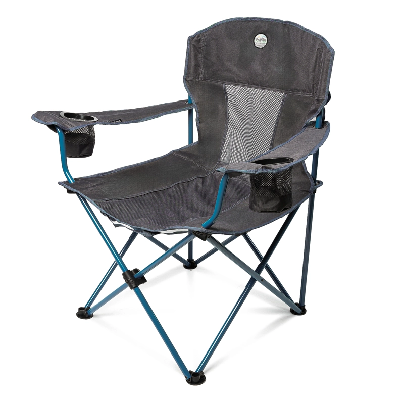 SILLA ATAKAMA OUTDOOR CAMPING LLAIMA XL GRIS AZUL - 2