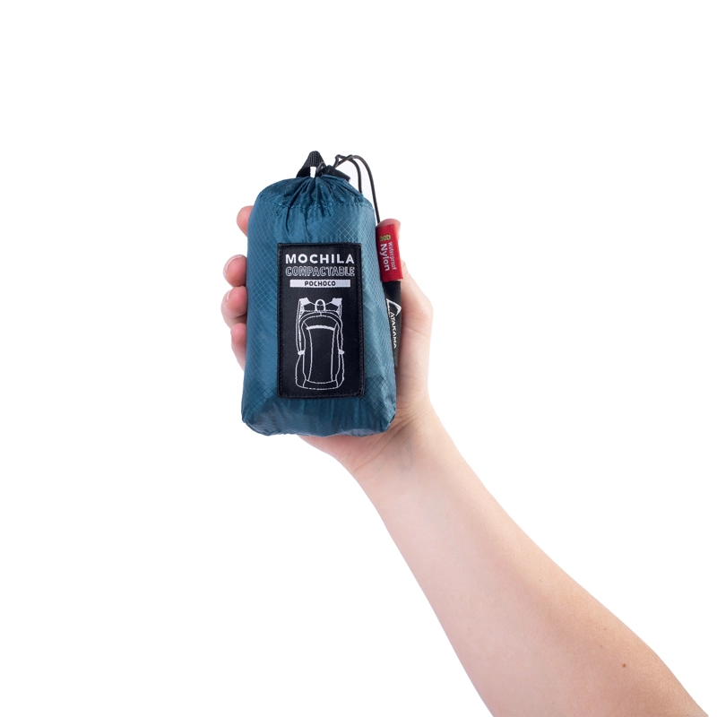 MOCHILA PLEGABLE POCHOCO AZUL 16 LT - 4