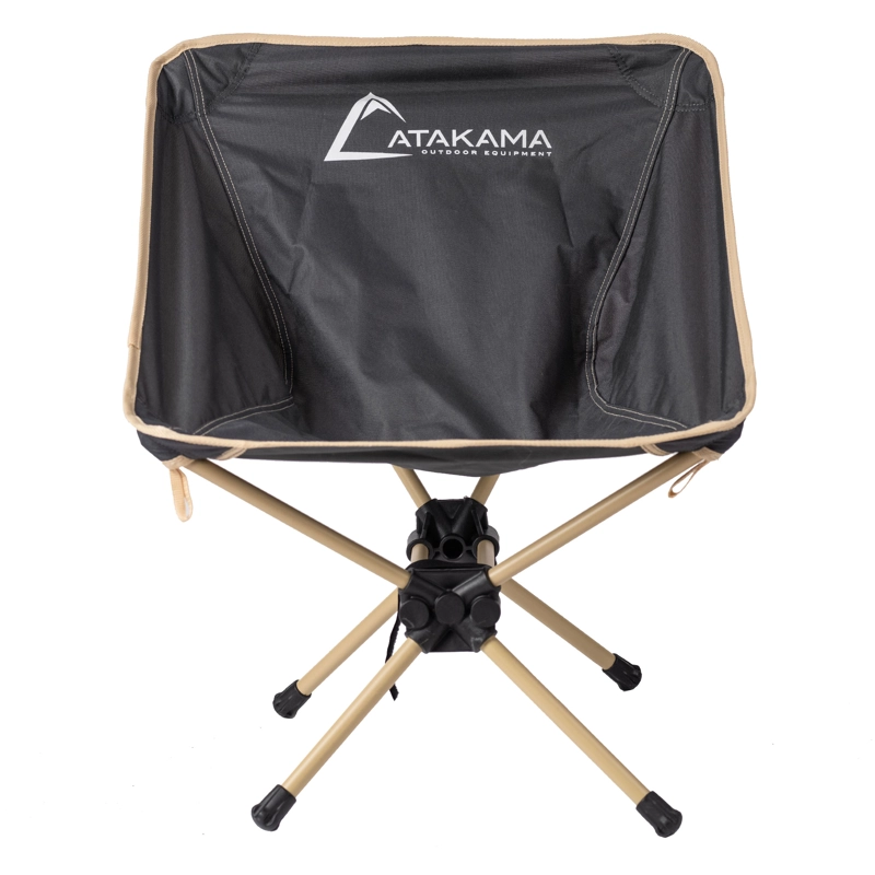 SILLA ATAKAMA OUTDOOR CAMPING LASCAR GRIS BEIGE - 1