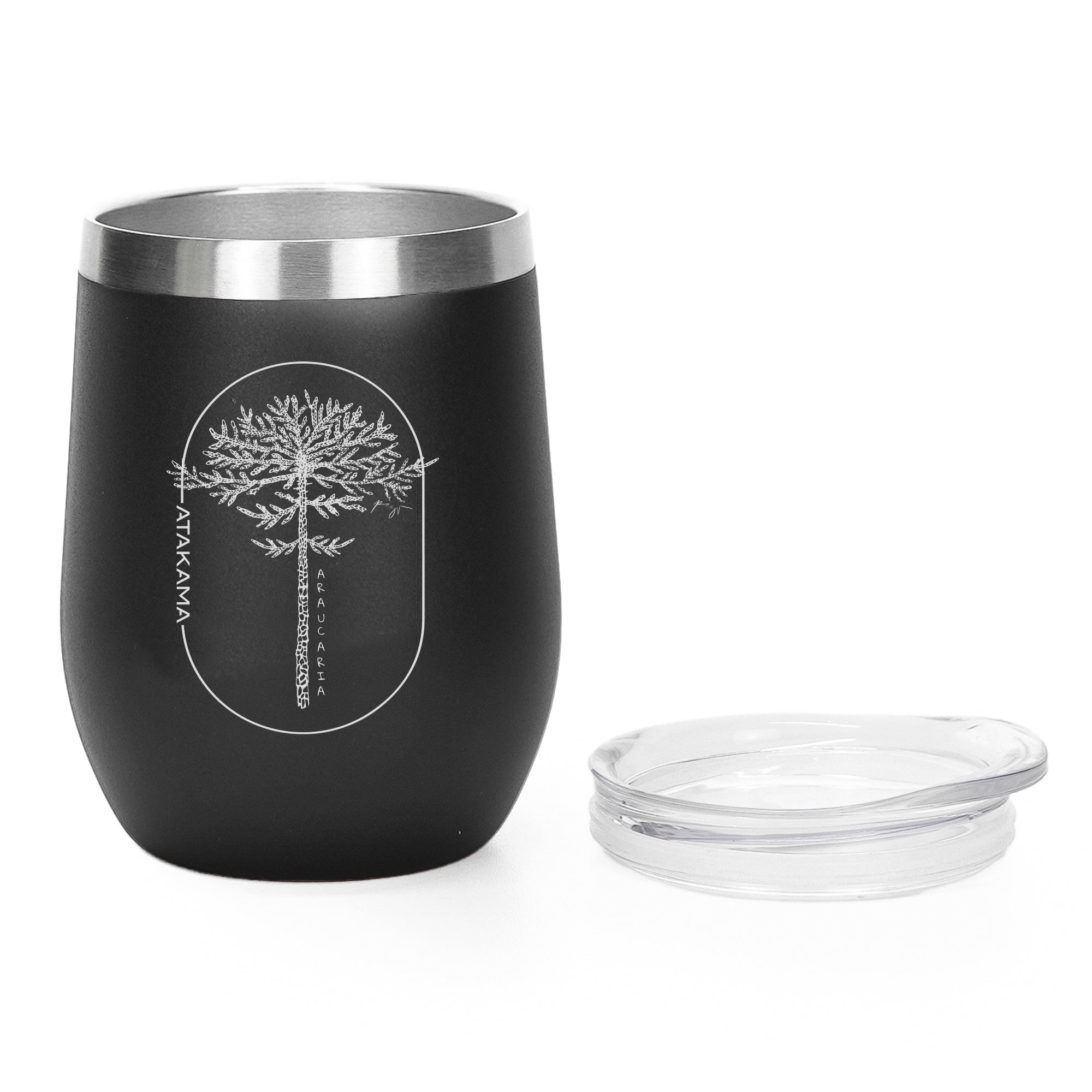 VASO TE RMICO  350 ML NEGRO ARAUCARIA ATAKAMA OUTDOOR - 4