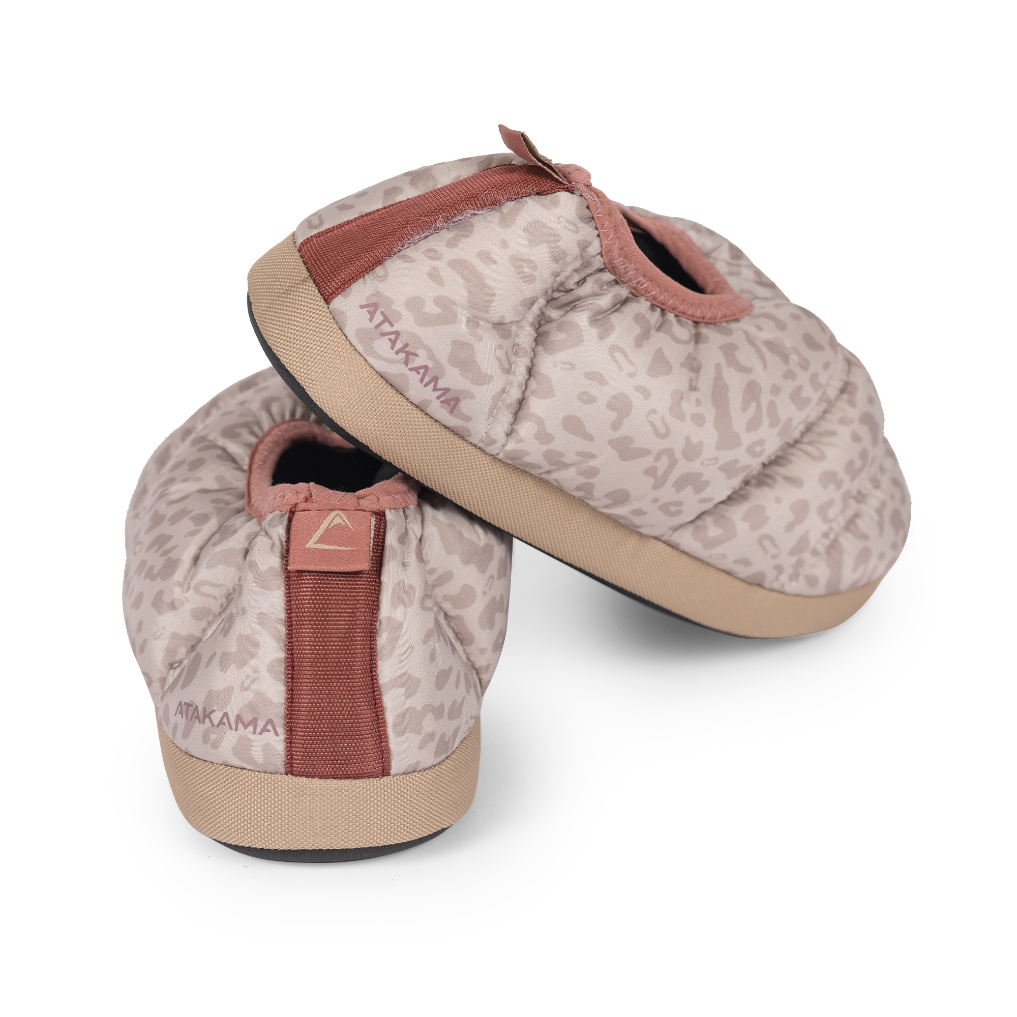 PANTUFLAS ATAKAMA OUTDOOR TÉRMICA NIÑO ANIMAL PRINT BEIGE - 2
