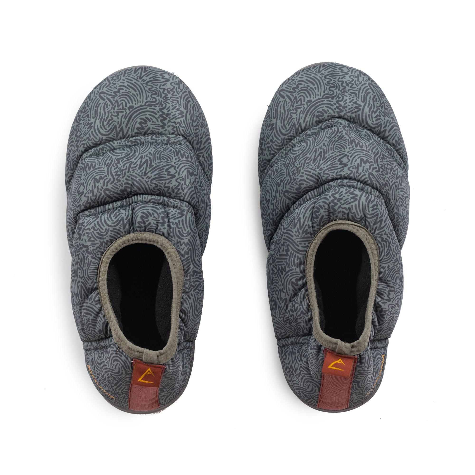 PANTUFLA FUTALEUFU VERDE GRISACEO PRINT ATAKAMA OUTDOOR - 3