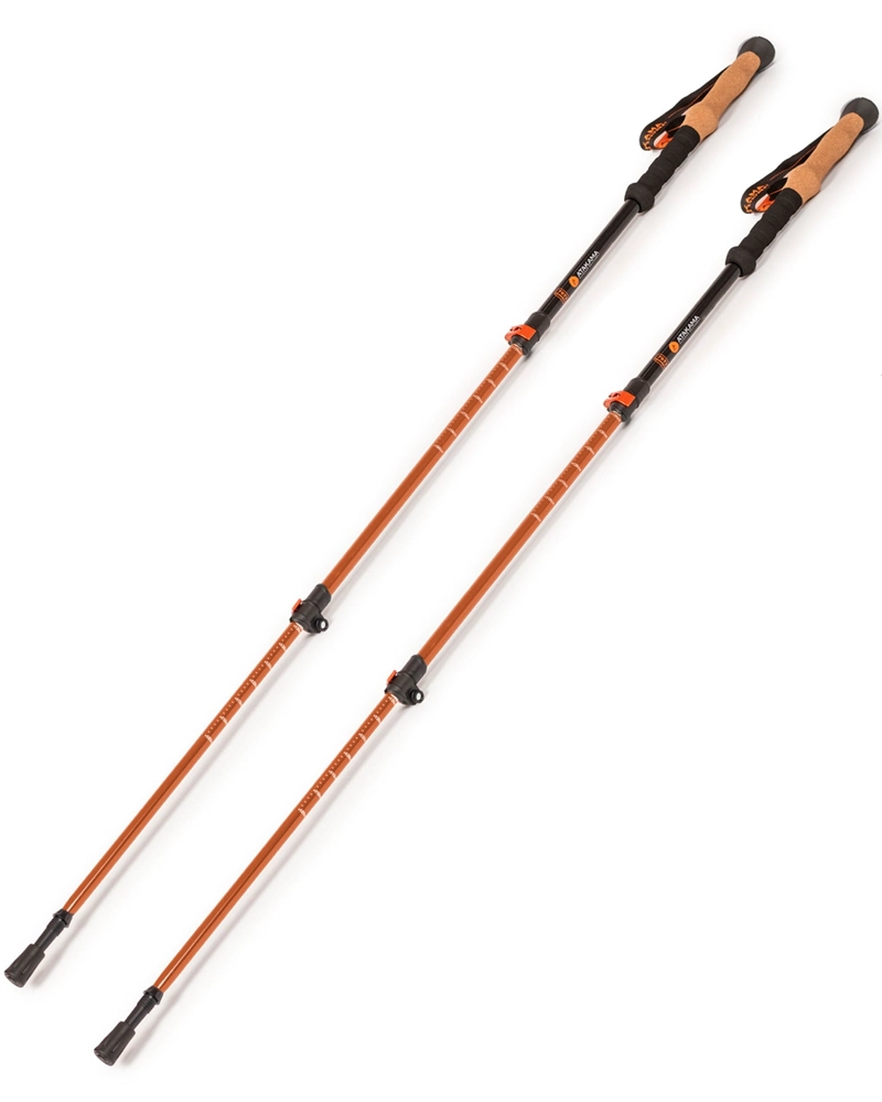 BASTONES ATAKAMA OUTDOOR ALUMINIO DE TREKKING QUEULAT - 2