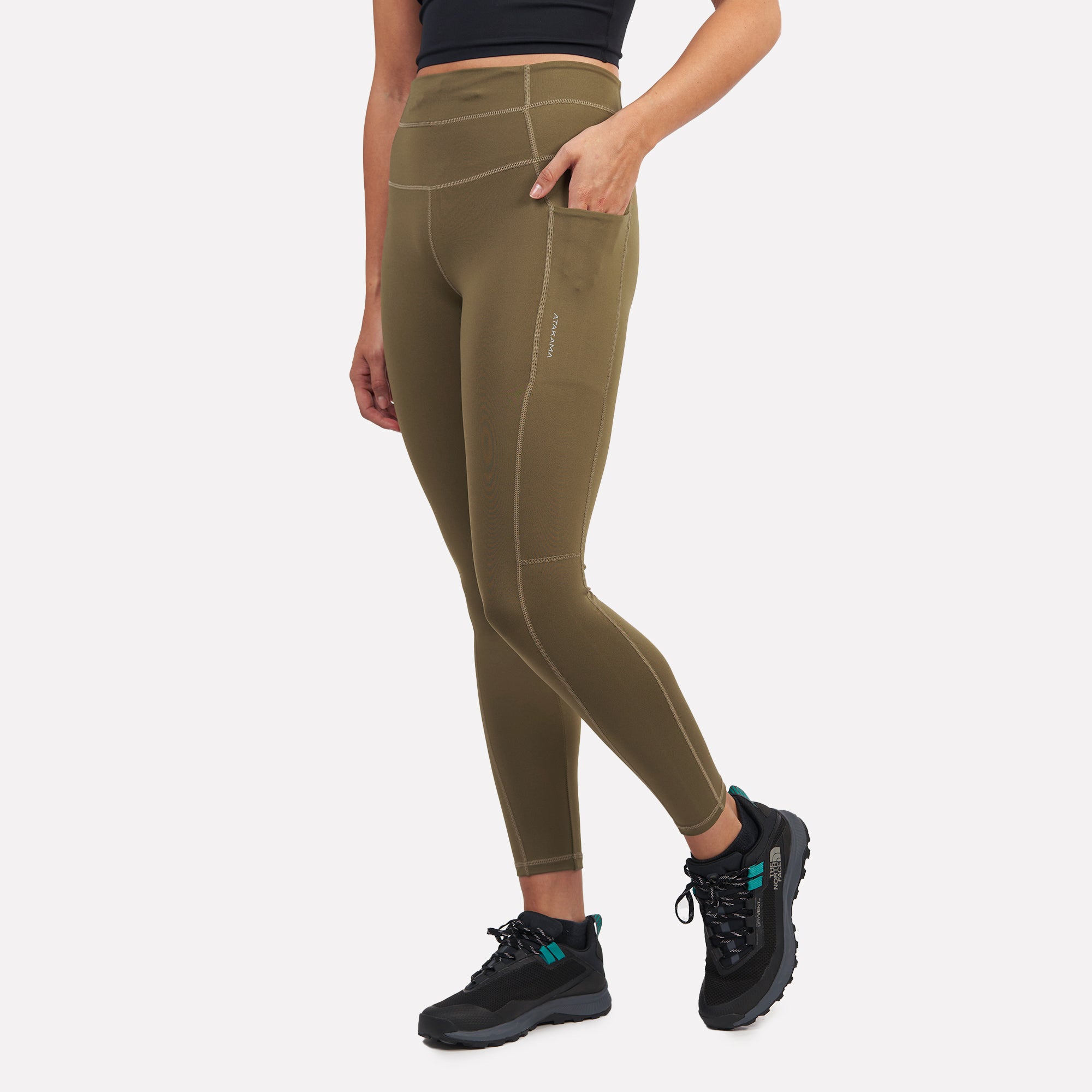 ATAKAMA OUTDOOR CALZA DEPORTIVA MUJER ATAKAMA OUTDOOR NEGRA PANORAMICA