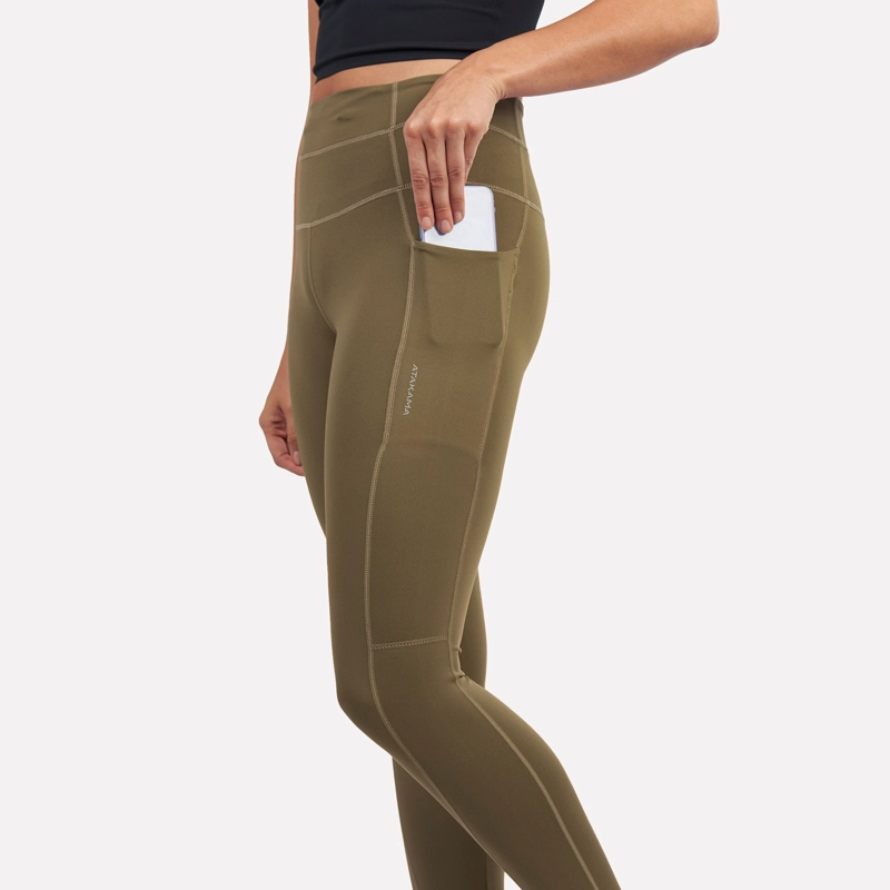 CALZA DEPORTIVA MUJER ATAKAMA OUTDOOR NEGRA PANORAMICA - 4