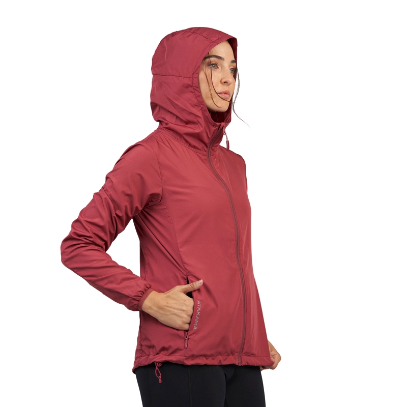 CHAQUETA CORTAVIENTO ULTRALIGERO MUJER DECLIVE ROSADO COPIHUE - 1