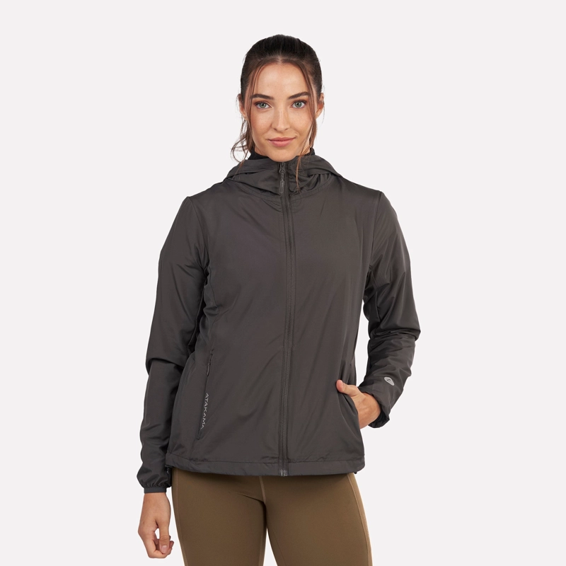 CHAQUETA CORTAVIENTO ULTRALIGERO MUJER DECLIVE ROSADO COPIHUE - 2
