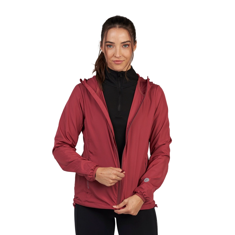 CHAQUETA CORTAVIENTO ULTRALIGERO MUJER DECLIVE ROSADO COPIHUE - 4