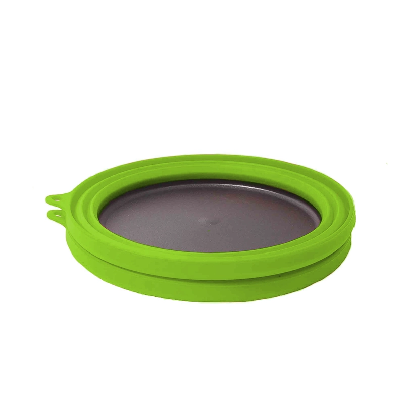 SET ATAKAMA OUTDOOR CAMPING 2 BOWLS COMPACTABLES + CUBIERTOS AVELLANA - 4