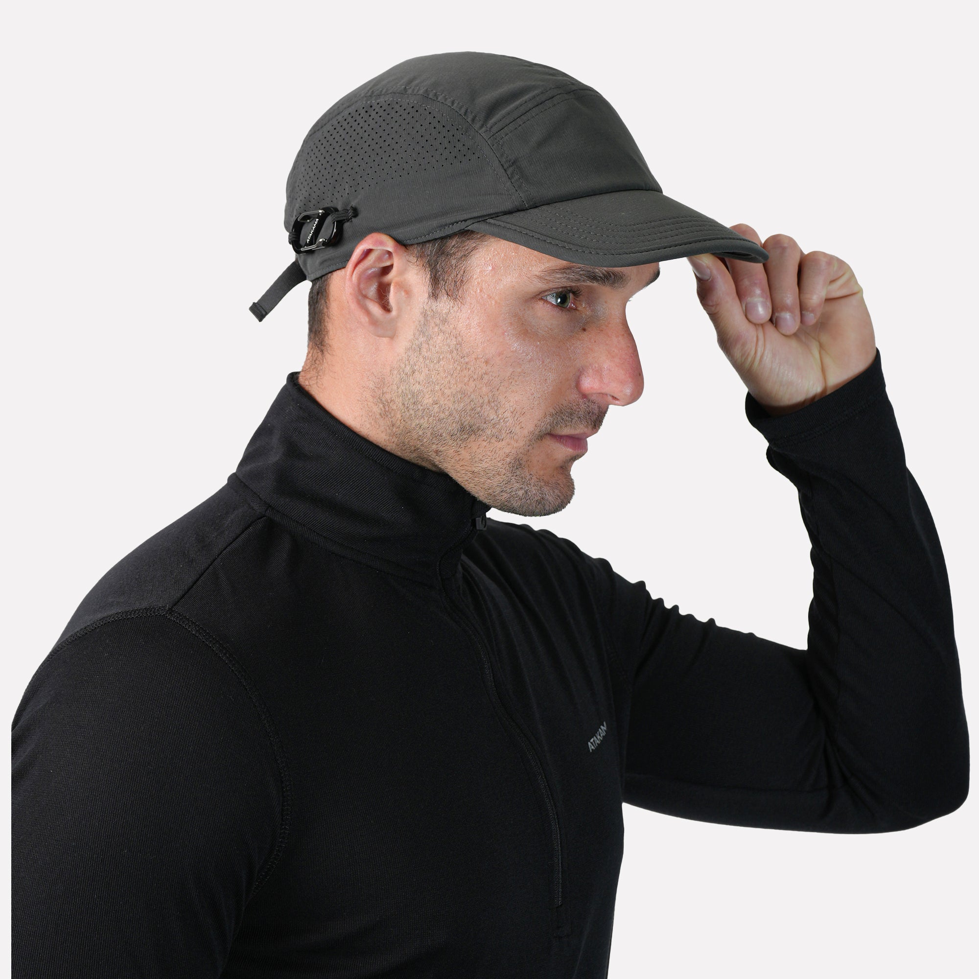 JOCKEY FIVE PANEL DEPORTIVO ENCO VERDE ATAKAMA OUTDOOR - 3