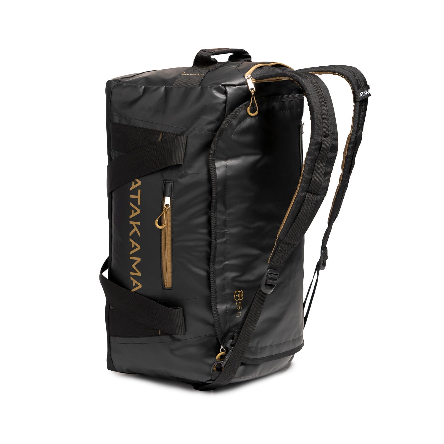 BOLSO DUFFLE 55 LT RUTA 7 NEGRO ATAKAMA OUTDOOR - 2