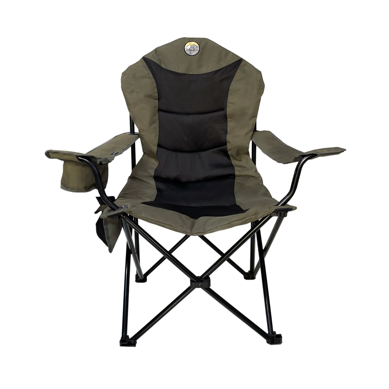 SILLA DE CAMPING ACOLCHADA LONQUIMAY XL VERDE ATAKAMA OUTDOOR - 1