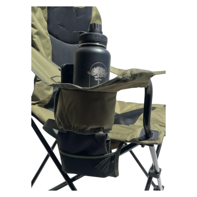 SILLA DE CAMPING ACOLCHADA LONQUIMAY XL VERDE ATAKAMA OUTDOOR - 3