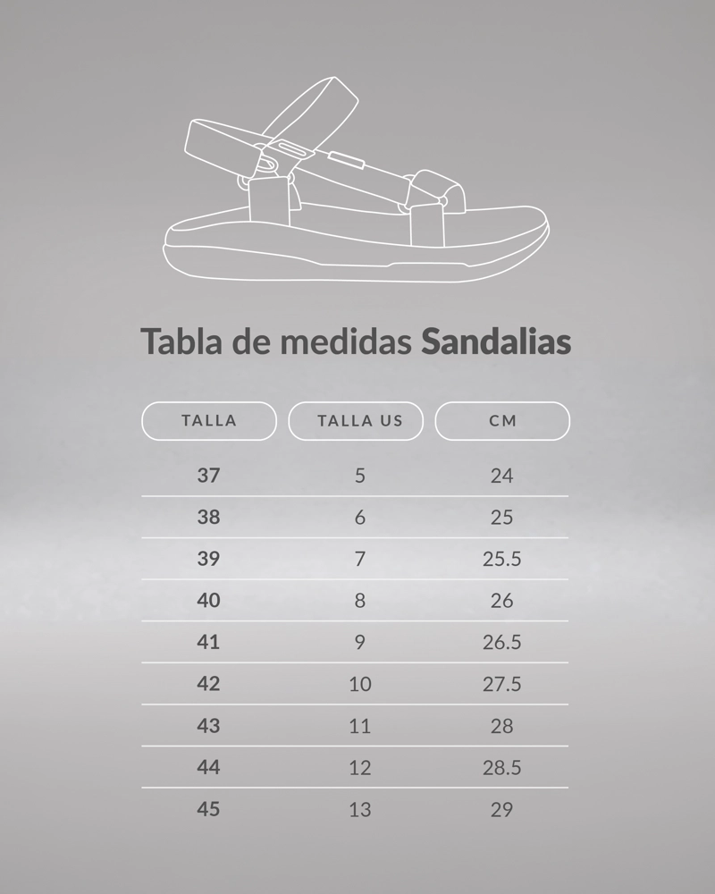 SANDALIA ADULTO UNISEX CHUNGARA ATAKAMA OUTDOOR - 6