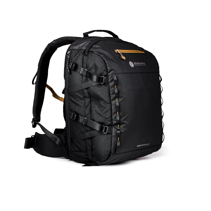 MOCHILA DE VIAJE  SIERRA NEVADA NEGRA 40 LT ATAKAMA OUTDOOR - 1