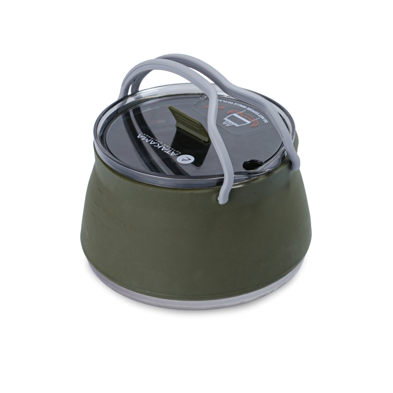TETERA PLEGABLE  CALAFATE VERDE 1 LT ATAKAMA OUTDOOR - 1