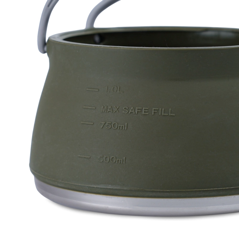TETERA PLEGABLE  CALAFATE VERDE 1 LT ATAKAMA OUTDOOR - 3