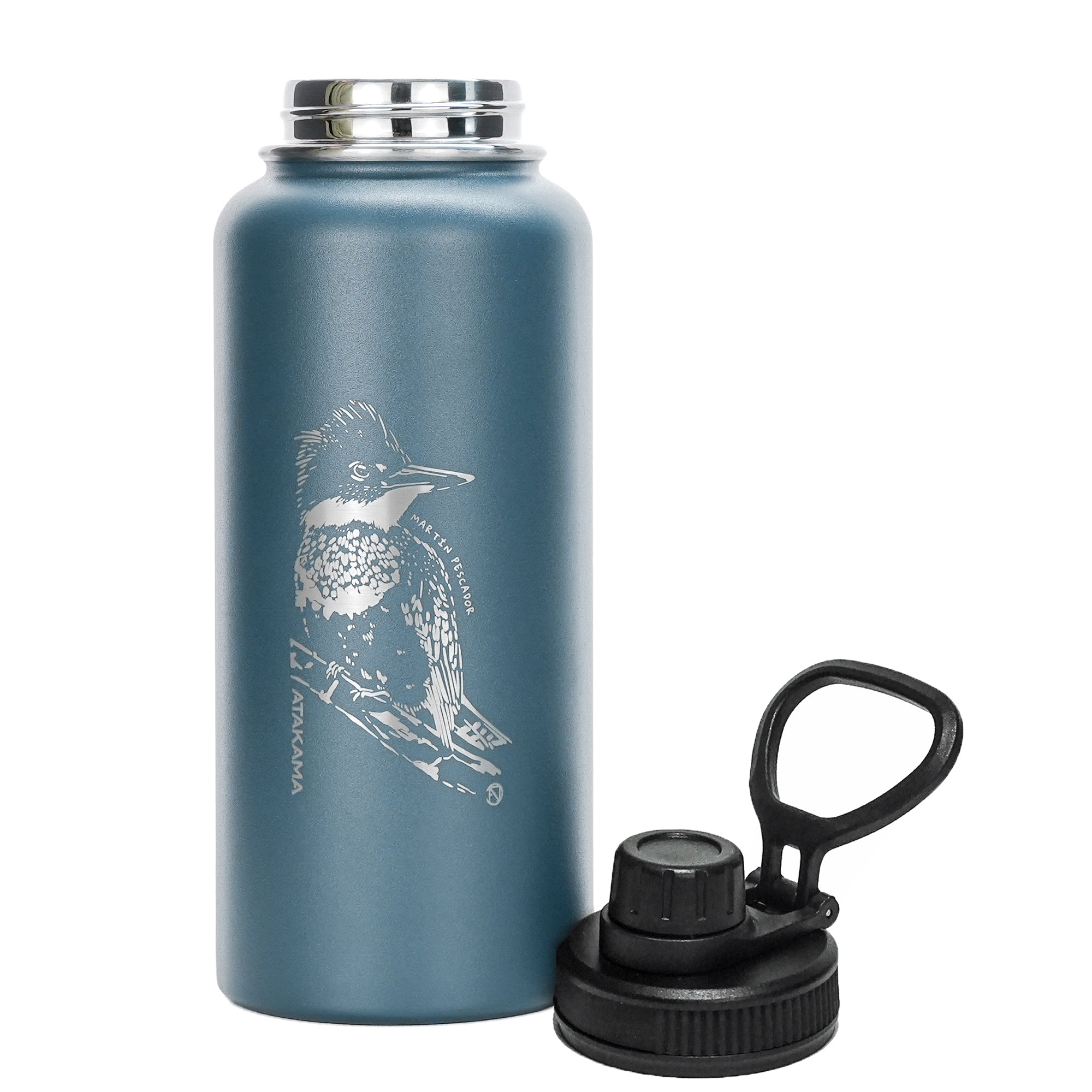 BOTELLA TERMICA  960 ML NEGRA PUMA ATAKAMA OUTDOOR - 2