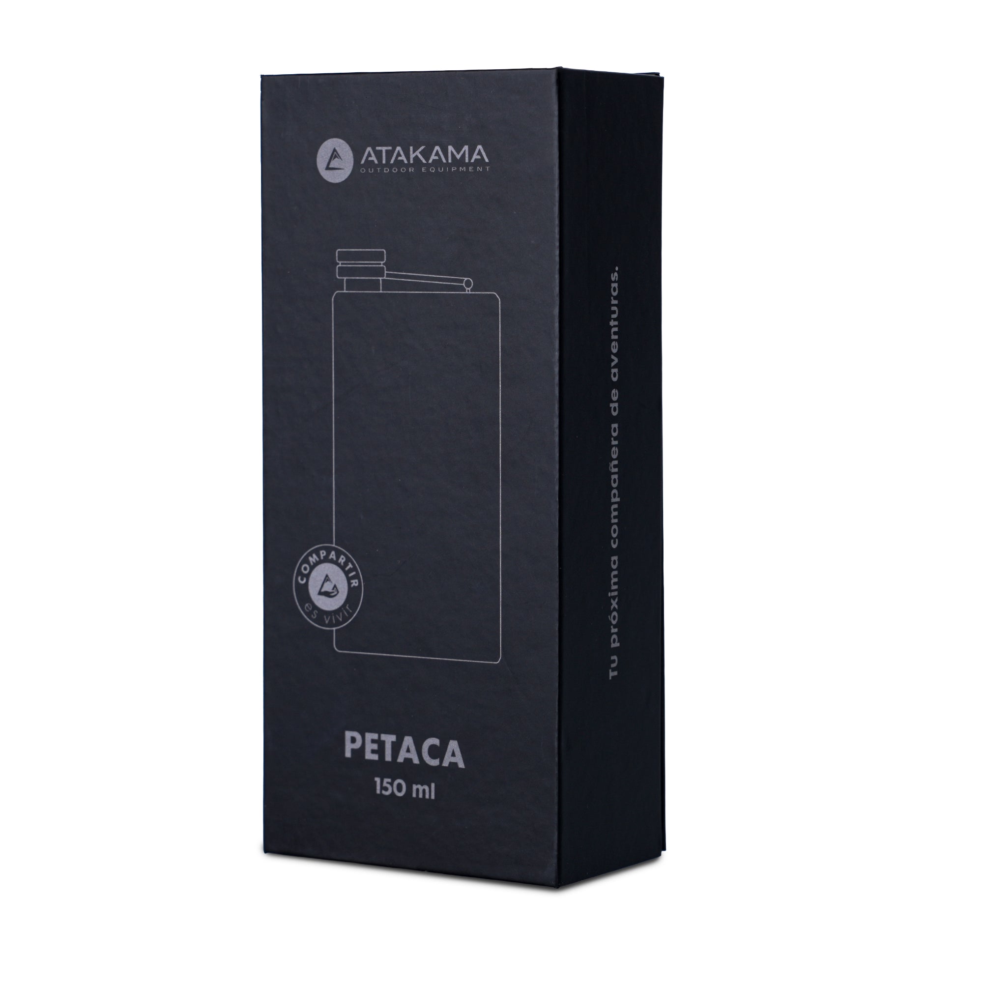 PETACA  160 ML NEGRO PUMA ATAKAMA OUTDOOR - 3