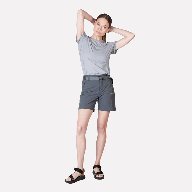 PANTALON DESMONTABLE MUJER TRAVESIA GRIS ATAKAMA OUTDOOR - 5