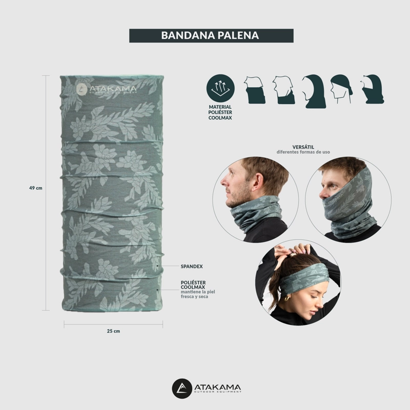 BANDANA PALENA COOLMAX ATAKAMA OUTDOOR - 7