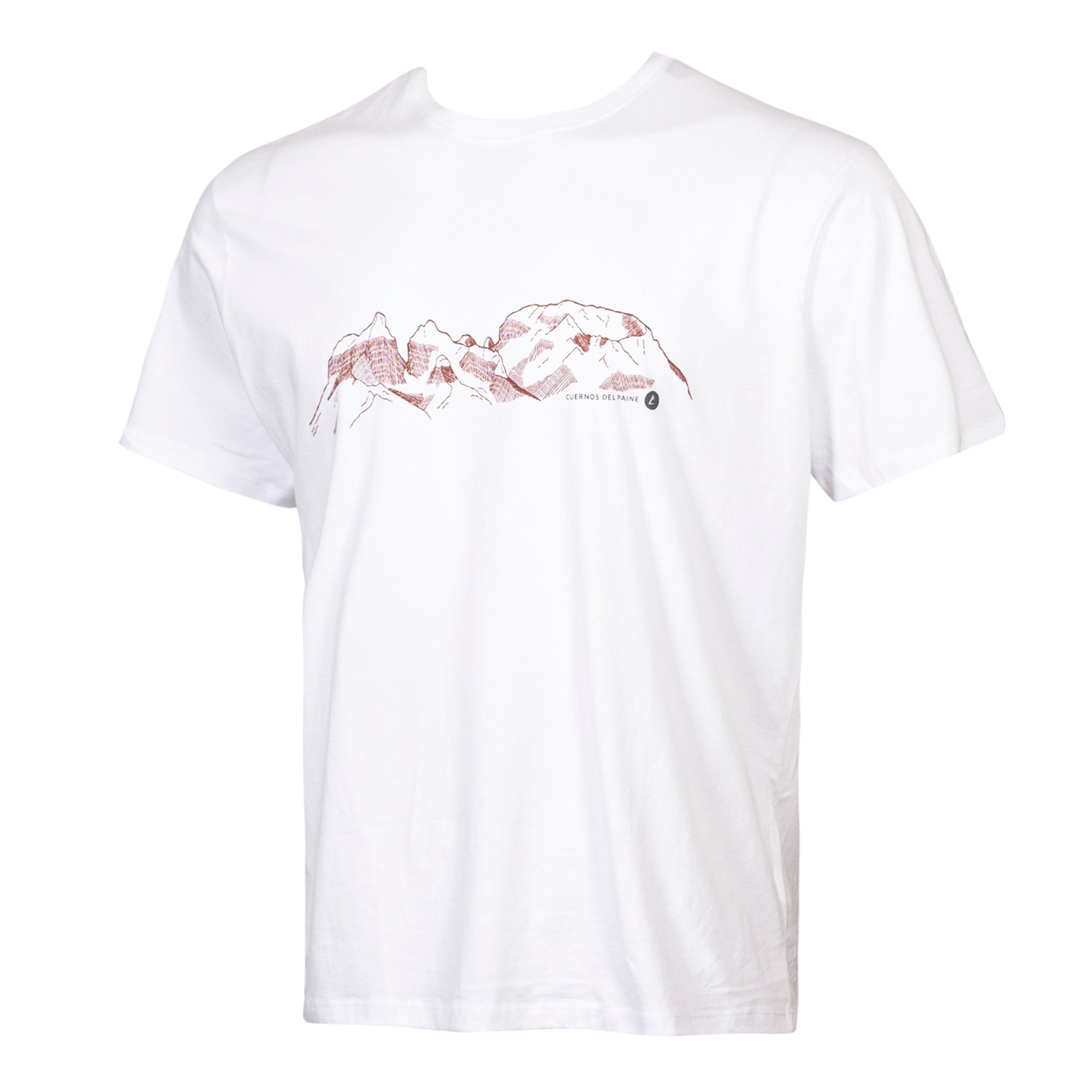 POLERA MANGA CORTA HOMBRE CUERNOS DEL PAINE BLANCO ATAKAMA OUTDOOR - 4