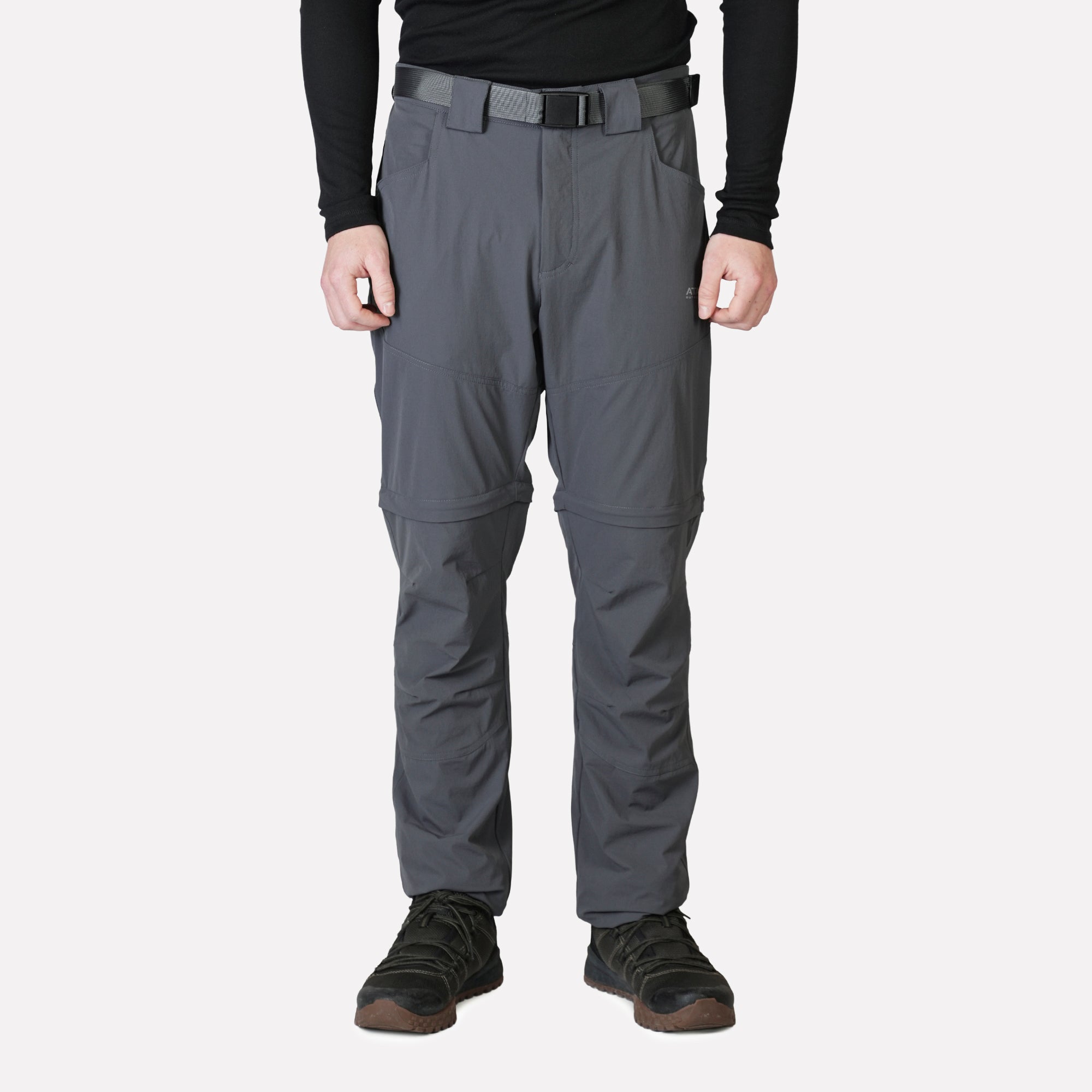 PANTALON DESMONTABLE HOMBRE TRAVESIA GRIS ATAKAMA OUTDOOR - 1