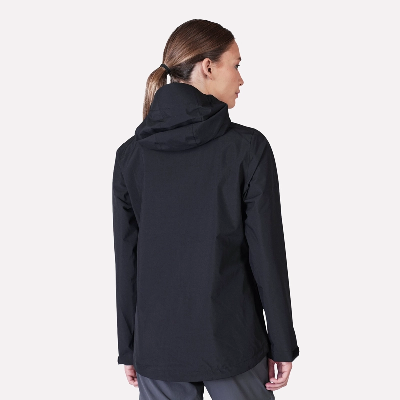 IMPERMEABLE MUJER FRONTERA THINLINE NEGRO ATAKAMA OUTDOOR - 3