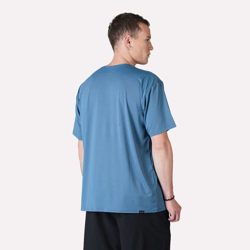 POLERA DEPORTIVA DRY CORE HOMBRE DINAMICA AZUL ATAKAMA OUTDOOR - 4
