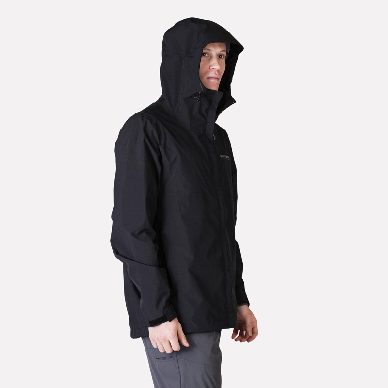 IMPERMEABLE 10K-10K HOMBRE FRONTERA THINLINE NEGRO ATAKAMA OUTDOOR - 4