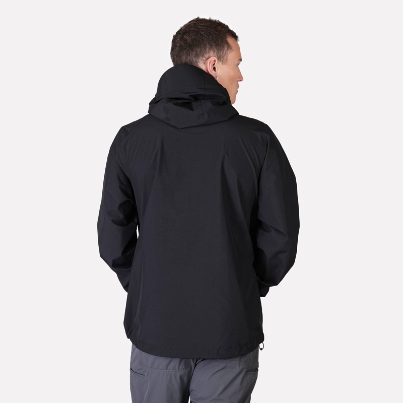 IMPERMEABLE 10K-10K HOMBRE FRONTERA THINLINE NEGRO ATAKAMA OUTDOOR - 7
