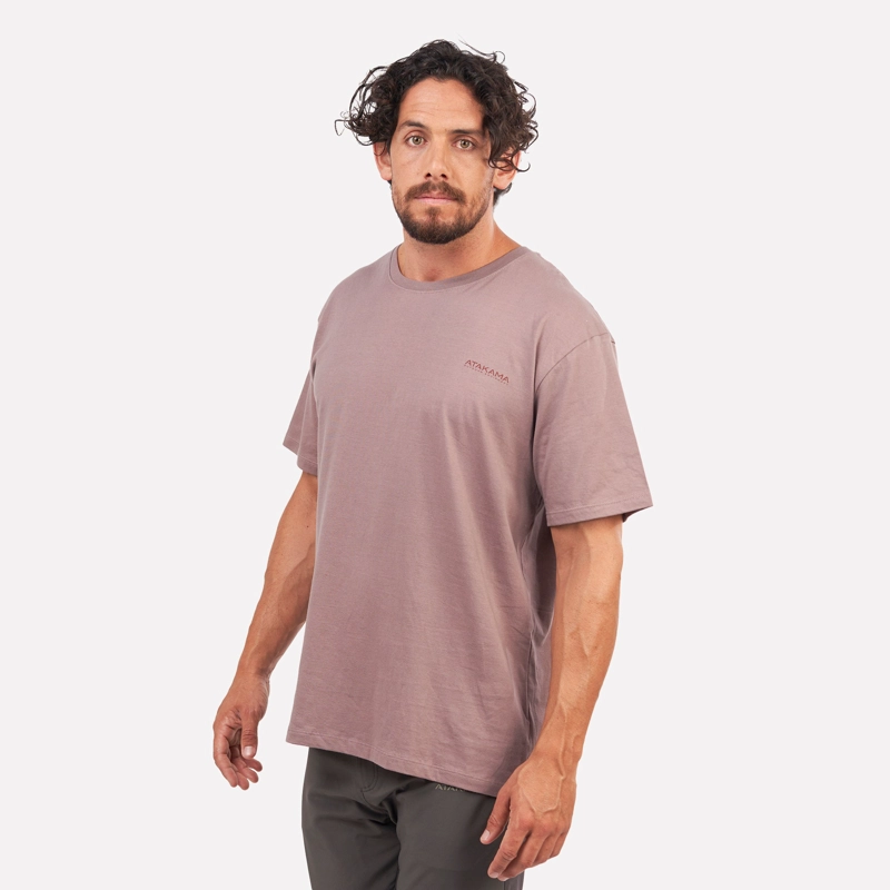POLERA MANGA CORTA HOMBRE EQUIPAMIENTO BURDEO ATAKAMA OUTDOOR - 2