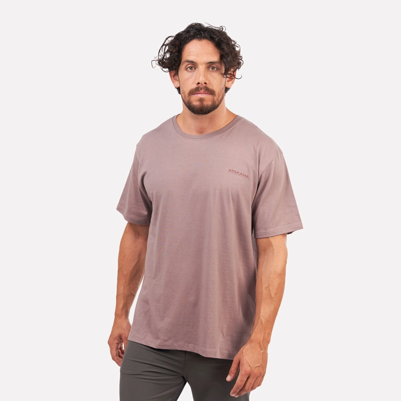 POLERA MANGA CORTA HOMBRE EQUIPAMIENTO BURDEO ATAKAMA OUTDOOR - 3