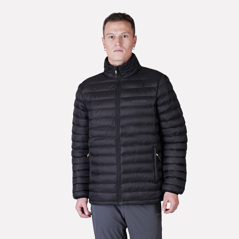 PARKA TERMICA  HOMBRE NOMADA NEGRA ATAKAMA OUTDOOR - 1
