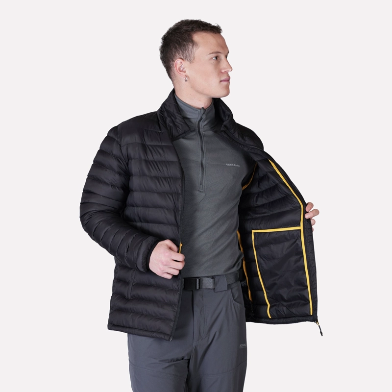 PARKA TERMICA  HOMBRE NOMADA NEGRA ATAKAMA OUTDOOR - 2