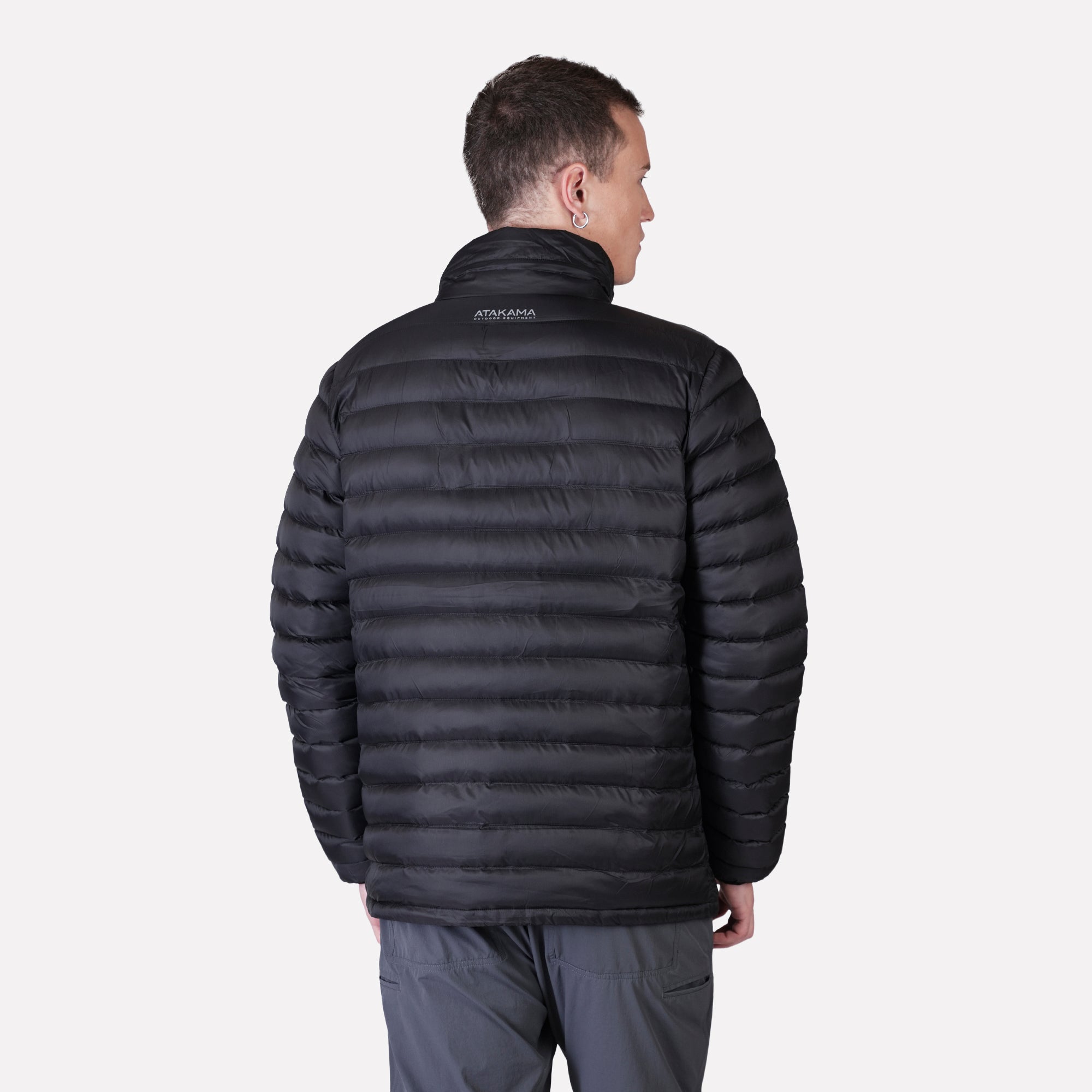 PARKA TERMICA  HOMBRE NOMADA NEGRA ATAKAMA OUTDOOR - 4