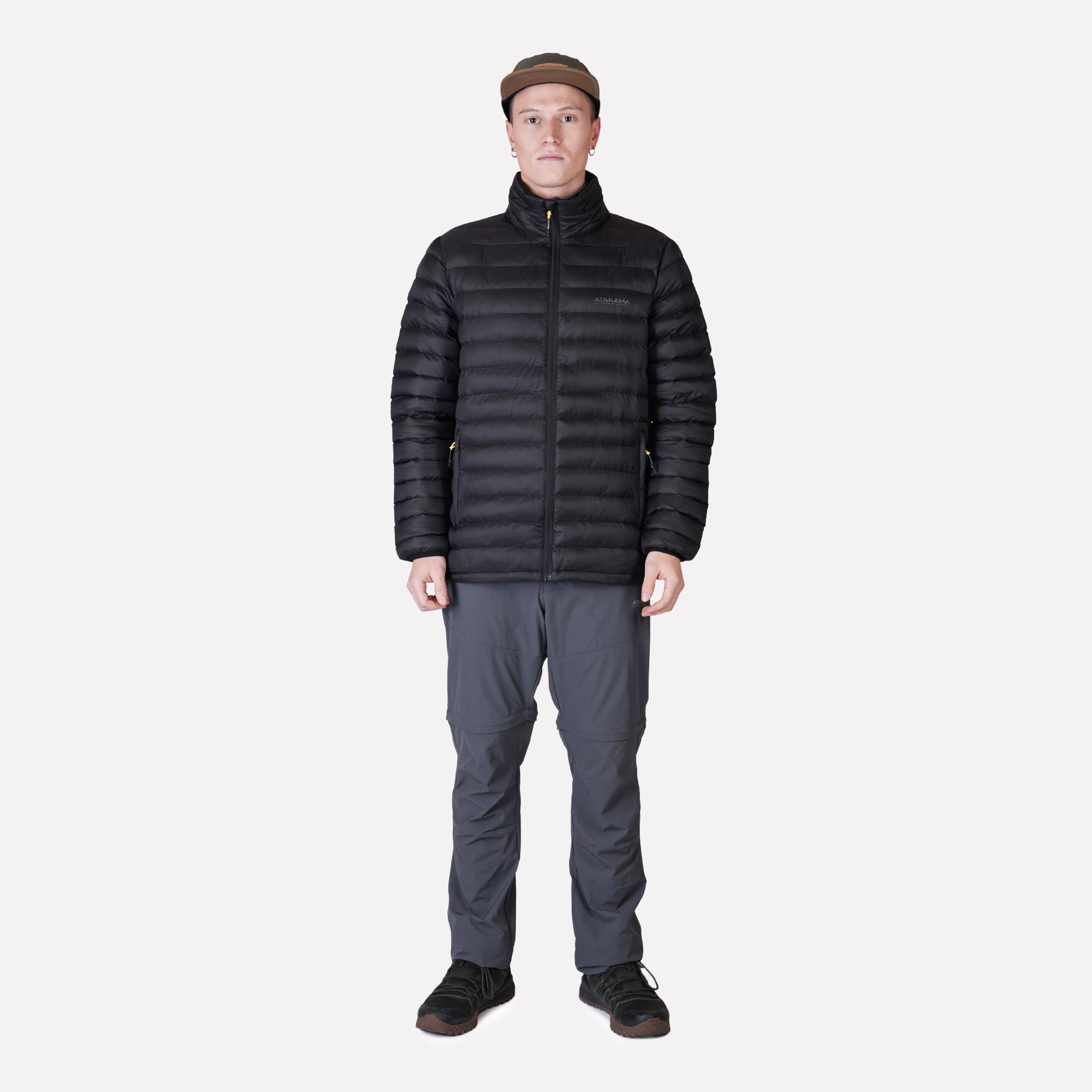PARKA TERMICA  HOMBRE NOMADA NEGRA ATAKAMA OUTDOOR - 5