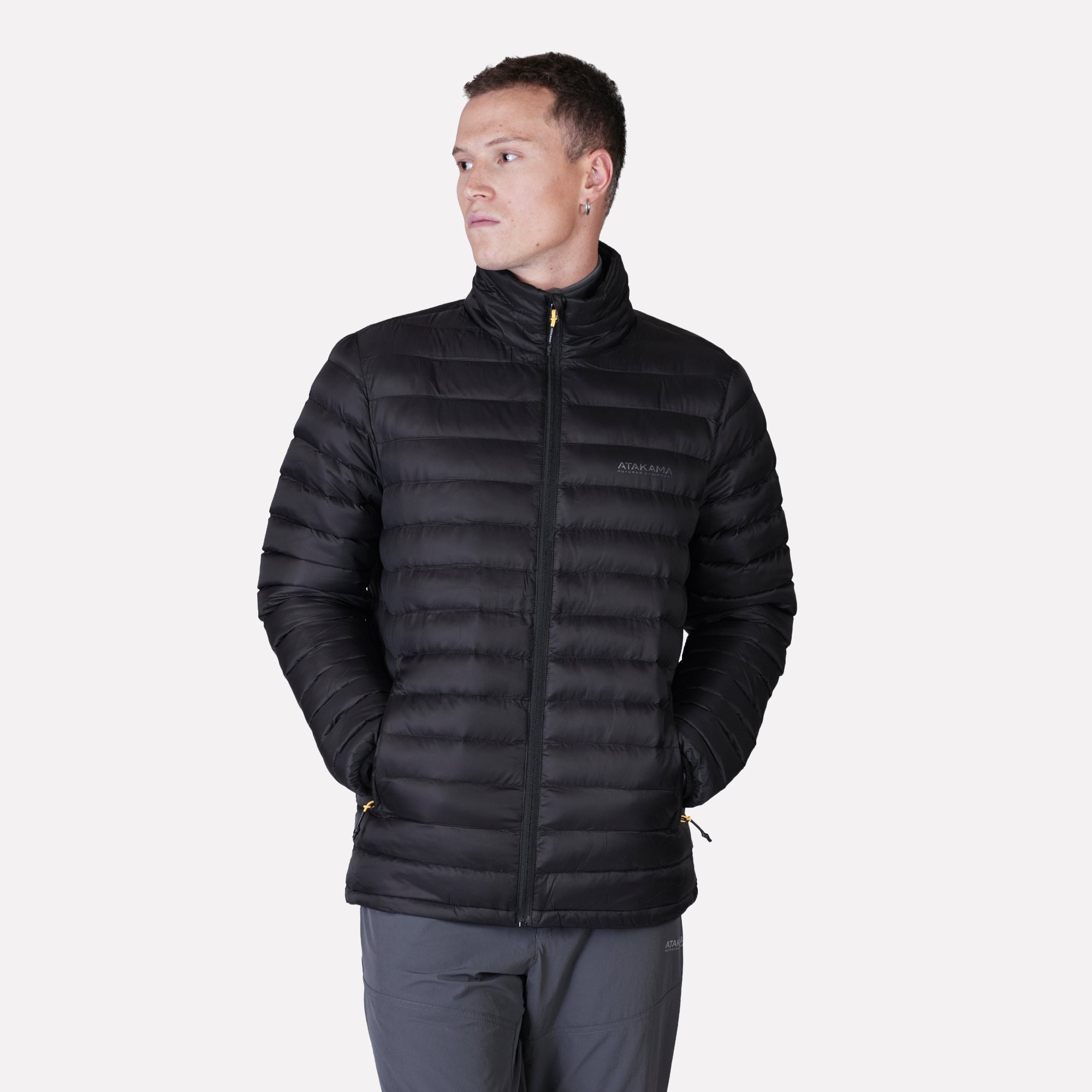 PARKA TERMICA  HOMBRE NOMADA NEGRA ATAKAMA OUTDOOR - 6