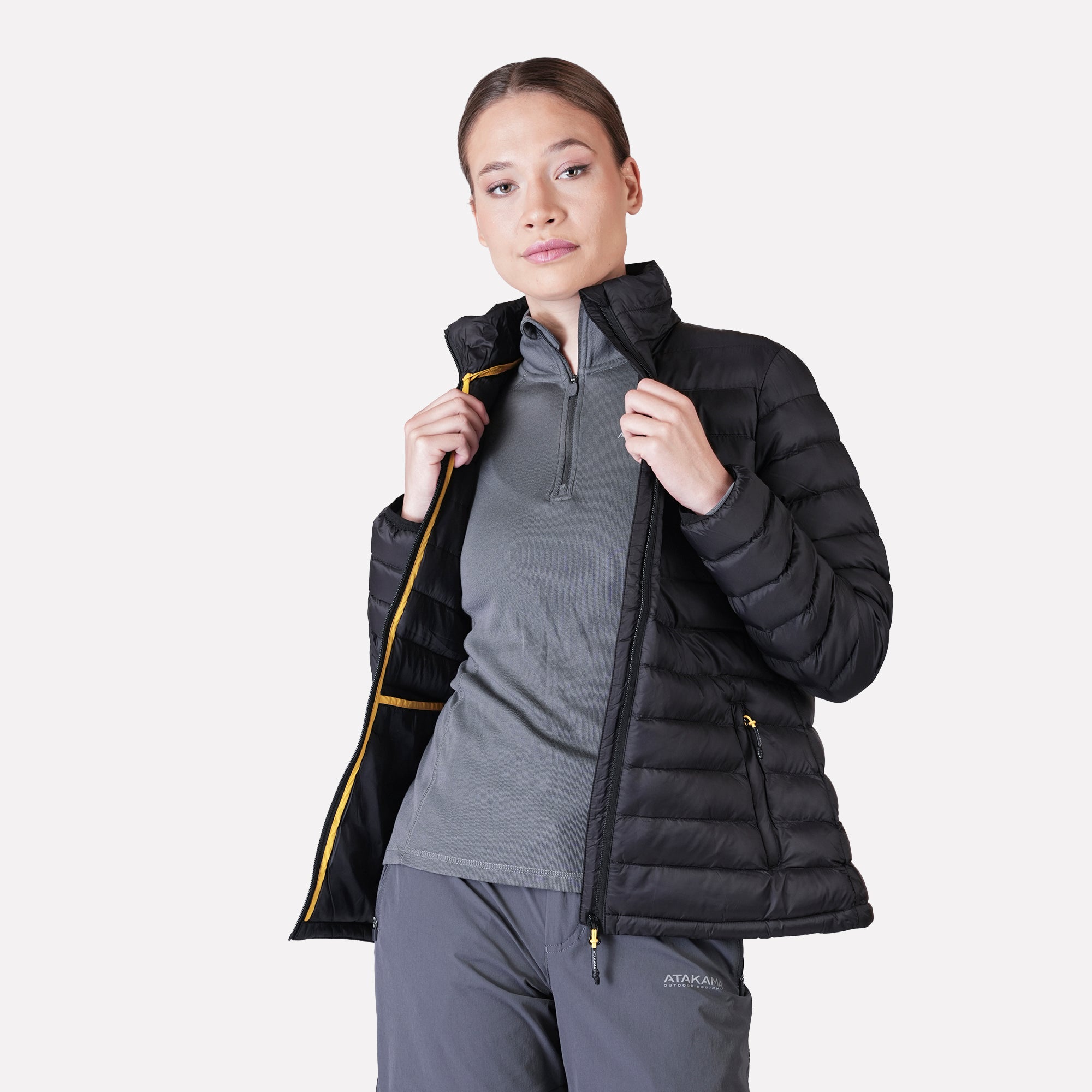 PARKA TERMICA  MUJER NOMADA NEGRA ATAKAMA OUTDOOR - 3