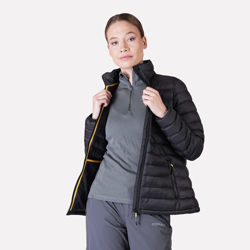PARKA TERMICA  MUJER NOMADA NEGRA ATAKAMA OUTDOOR - 3