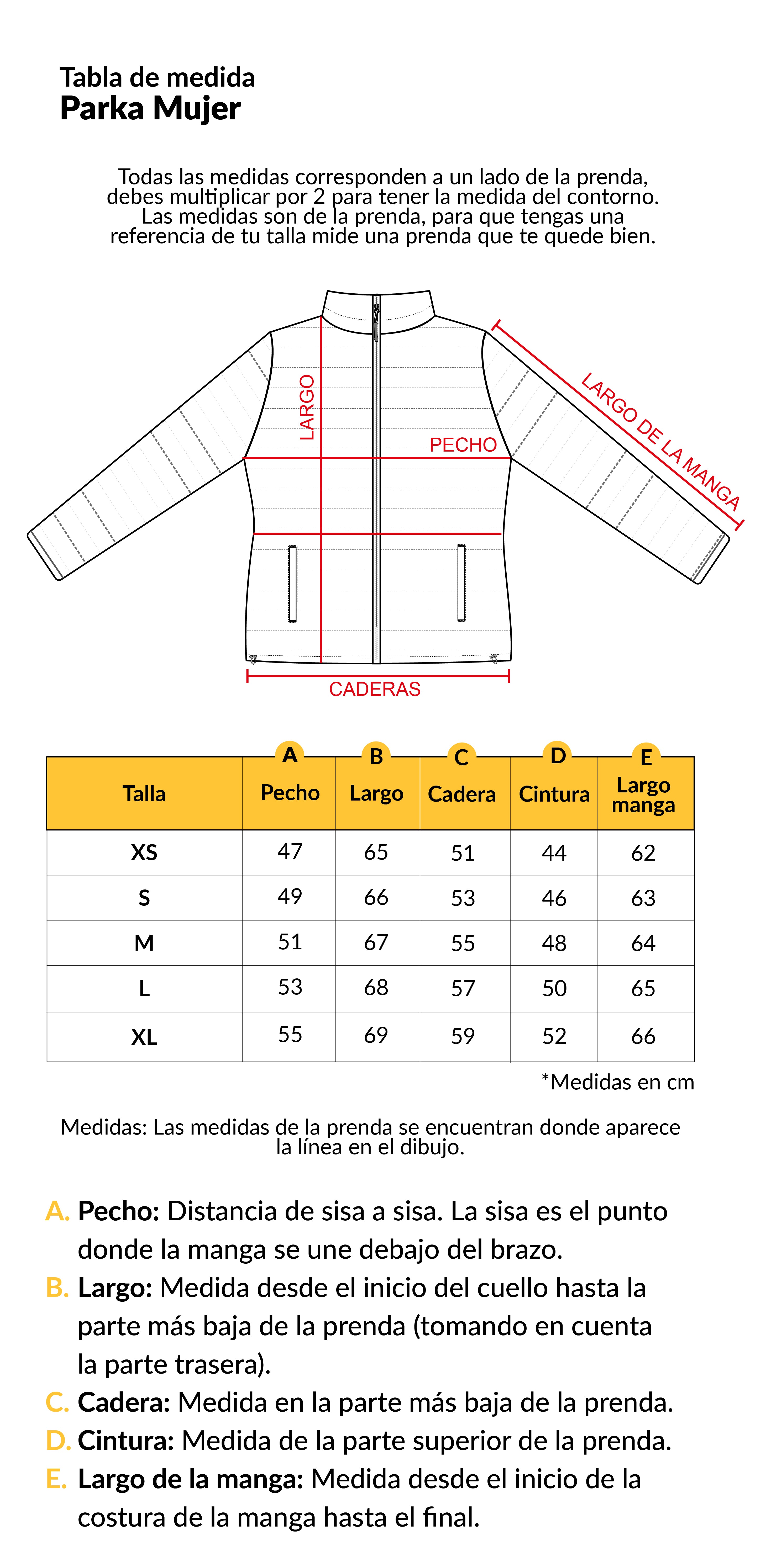 PARKA TERMICA  MUJER NOMADA NEGRA ATAKAMA OUTDOOR - 8