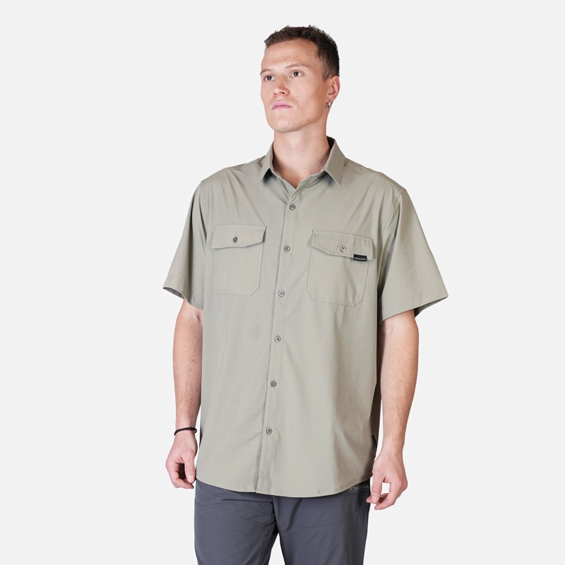 ATAKAMA OUTDOOR CAMISA MANGA CORTA HOMBRE HORIZONTE VERDE ATAKAMA OUTDOOR