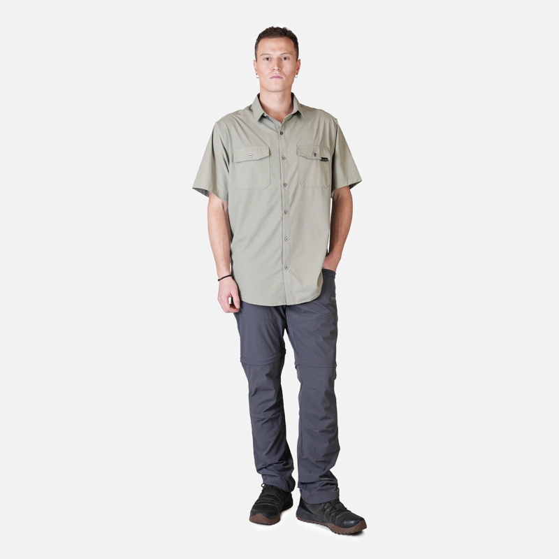 CAMISA MANGA CORTA HOMBRE HORIZONTE VERDE ATAKAMA OUTDOOR - 5