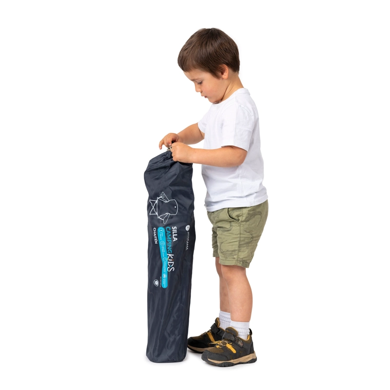 SILLA DE CAMPING NIÑOS  CHAITE N GRIS/CELESTE ATAKAMA OUTDOOR - 6